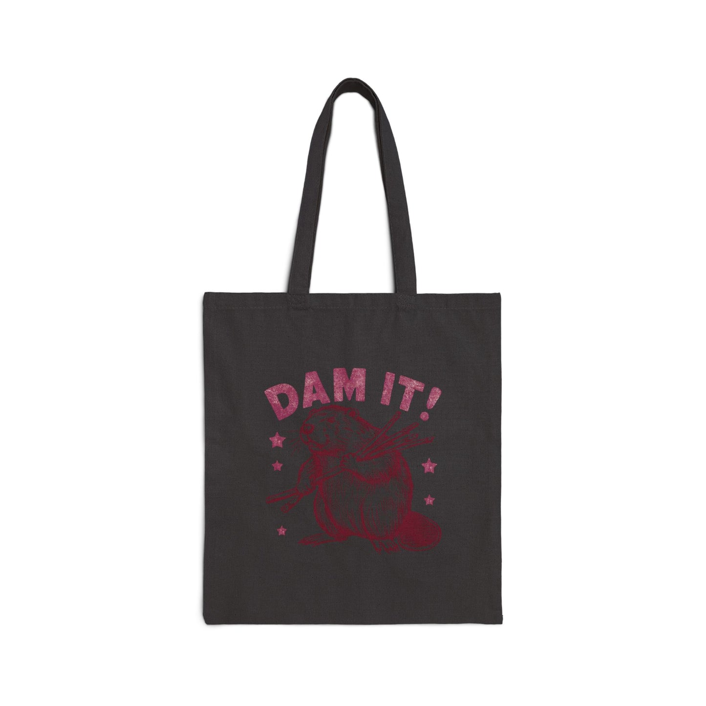 Dam It! Beaver Canvas Tote