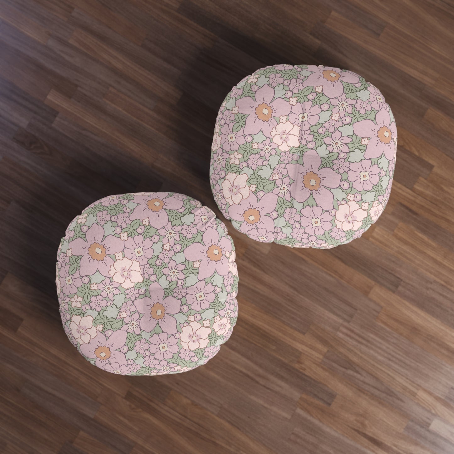 Blooming Comfort Round Floor Pillow