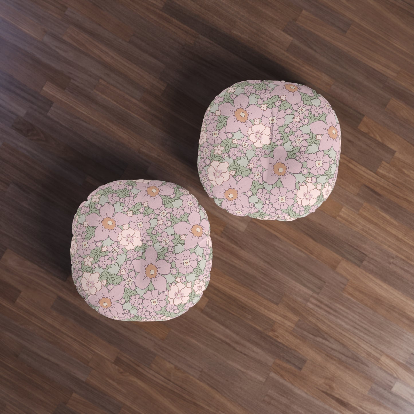 Blooming Comfort Round Floor Pillow